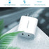 Amoner USB C Charger, 2Pack Type C Fast Charger, Dual Port 25W PD Wall Charger for iPhone and Galaxy Devices