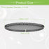 ACROPIX Universal 2.5 Inch Speaker Grills Mesh for Audio Subwoofer, 74x4mm Grille without Frame, Black, Pack of 4