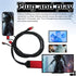 GRABOTE 2025 3 1 1080P Upgrade HDMI Adapter in USB to HDTV for TV Smartphone Digital AV Sync Screen Connector for USB C