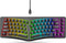 HXMJ -Wired Ergonomic Gaming Keyboard,Mechanical Feel,Detachable USB Cable,69 Keys,RGB Backlit-Black
