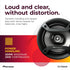 Pioneer TS-F1634R 2-Way Coaxial Car Audio Speakers, Full Range 6.5" Round Speakers 200W Max