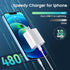 iPhone Charger Fast Charging 2Pack 20W PD USB C Wall Block with 6&10FT USB C to Lightning Cable for iPhone 14 Pro Max
