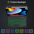 SENGBIRCH Keyboard Case for iPad Pro 12.9-inch, 3rd to 6th Generation, RGB Backlit, USB-C, Bluetooth Detachable Folio