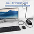 DC 14V Power Cord for Samsung Monitors 32" 27" 24" 22" 20" 19" 18" 17" 15" - Compatible Power Supply