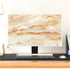 22, 23, 24, 25 Inch Baocicco Abstract Computer Monitor Cover with Marble Design Aesthetic Laptop Computer Cover