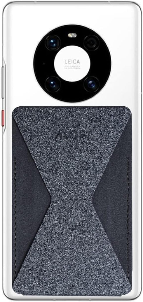 MOFT Phone Stand with 3M Adhesive, Slim Wallet Stand for Android, iPhone, 2 Viewing Angles (Starry Grey)