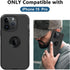 for iPhone 15 Pro Case, with Built in Screen Protector Heavy Duty Drop Protection, Full Body Rugged Shockproof Dust Proof Protective Phone Cover for Apple iPhone 15 Pro 6.1” Black