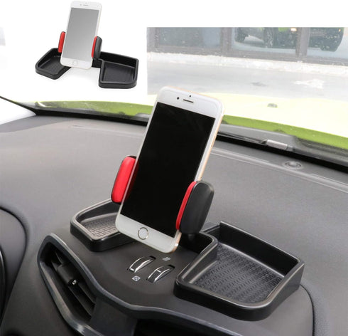 Camoo for Jeep Renegade Phone & GPS Holder, 360 Degree Rotation, Fits 2015-2025 Models