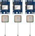 DWEII 3 Set GY-NEO6MV2 NEO-6M GPS Module NEO6MV2 with Flight Control EEPROM MWC
