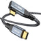 LDLrui USB C Monitor Cable, 4K 60HZ Display, Right Angle 3FT, 20Gbps