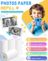 Kids Instant Camera Printing Paper, 10 Rolls Thermal Refill, BPA Free