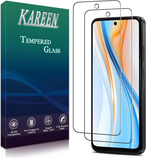 KAREEN 2 Pack Screen Protector for Motorola Moto G 5G 2025 Tempered