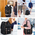 Backpack 15.6 Inch Backpack FALANKO Laptop For Women, Work Doctor Teacher Nurse Wide Open College Laptops Purse