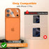 imluckies 3 Pack 17 6.3" 9H for iPhone Pro Camera Lens Protector, HD Clear Tempered Glass Camera Accessories, Hardness
