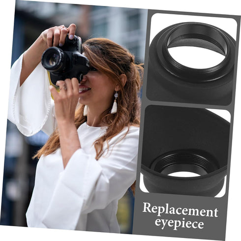 Durable Eyecup Replacement for Enhanced Comfort - Compatible with Multiple Camera Models