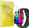 PTHTECHUS Smartwatch Screen Protector - Lamshaw Full Coverage TPU Clear Film for PTHTECHUS S80K Smartwatch (TPU-6 Pack)