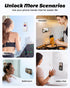 amBand Magnetic Suction Phone Grippy for MagSafe Case, Sticky Mount Holder for iPhone 12/13/14/15 Pro