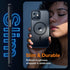 iPhone 12/12 Pro Strong Magnetic Case - Shockproof Matte Black Cover, Compatible with MagSafe, 6.1" Protection.