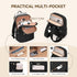Laptop Backpack for Women, Casual Daypack Purse for Travel Work, Fits 16 Inch Notebook (Black)