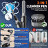 Samsung Galaxy Buds 3 & Buds 3 Pro Case, Full Body Shockproof Hard Shell Protection with Secure Lock Clip & Cleaning Kit
