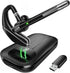 Bluetooth Headset V5.3, Wireless Earpiece with 1000mAh Charging Case, 96H Talktime, Hands Free Noise Canceling