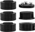 Tertullus 4PCS HiFi Spikes Speaker Bracket Foot, Adjustable Isolation Stand Feet for Amplifier Speaker DAC Spikes+Base