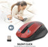 Rii 2.4 1000/1200/1600 Wireless Mouse Rechargeable, GHz with USB Receiver, DPI, Ergonomic Grips, Silent Keys, Cordless