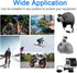 Strong Adhesive Action Camera Safety Tether Strap Cord, Compatible with GoPro Hero 12, 11, 10, 9, 8, 7, 6, 5, 4