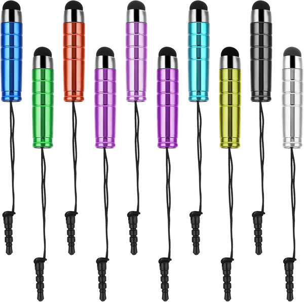 HJZHII Mini Stylus Touch Pen, Short Stylus Pen for Touch Screens with 3.5mm