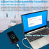 2 Pack USB-C Female to MicroUSB Male Charging Adapter, Compatible with Power Bank, Type-C Device