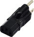zdyCGTime 3 Prong USA C13 to NEMA 5-15P Plug Power Adapter, 10A/125V, 2 Pack