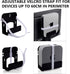 Gmailmall Cable Box Wall Mount Modem Mount Adjustable Wall Mount for Most Small Media PlayersRoku, Amazon Fire TV