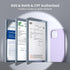 ORNARTO iPhone 15 Pro Case 6.1", Liquid Silicone 3 Layers Full Covered Soft Gel Rubber Cover, Shockproof Protective