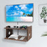 Floating Projector Shelf Rack Router Shelf Wall Mount Holder TV Stand WiFi Router Storage Box Modem Cable Box Cover