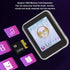 Dilwe 8G MP3 1.8 Inch Mp3 Player with Bluetooth, Player with Pedometer and Speaker, Portable HiFi Digital Music Player