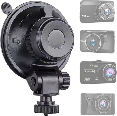 S501 Dash Cam Suction Mount Holder (5th Gen) for CHORTAU, OldShark, NIUTA, Boogiio, ORSKEY, Abask & More