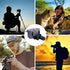BOMKEE Protective Bag for DSLR SLR Camera, Padded Insert Cube, Water Resistant, Grey, for Sony, Canon, Nikon, Olympus