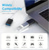 New USB to Type C Adapter, 4 Pack: Type C Female to Micro Male, Lightning Female to Type C Male, USB Male