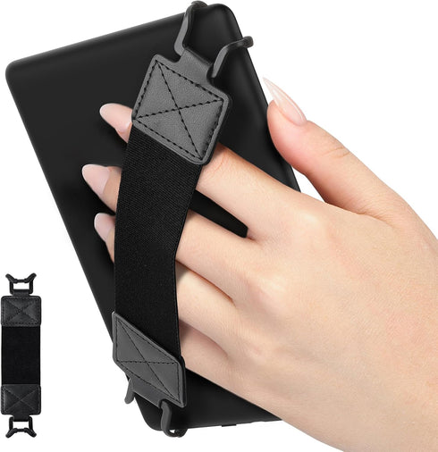 MoKo Security Hand-Strap for 6-8" Kindle eReaderFire Tablet, Kindle/Kobo/Voyaga/Lenovo/Sony E-Book Tablet, Elastic
