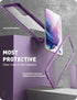 i-Blason Ares Series Rugged Clear Bumper Case for Galaxy S21 5G (2021 Release), Without Built-in Screen Protector,