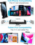 Dashboard Clip Car Phone Mount, woleyi Sun Visor & Rearview Mirror Clamp Holder for iPhone 14 Pro Max and More