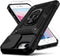 Shop iPhone SE Case 2022/3rd/2020/2nd Gen, iPhone 8/7, Black Military Grade Shockproof Case with Kickstand & Lens Cover.