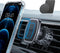 LISEN Magnetic Phone Holder for Car - Upgraded Clip with 6 Strong Magnets for Galaxy S25 Ultra 4-6.7 inch Smartphones