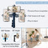 Fugetek 51" Professional Selfie Stick Tripod, Lightweight Aluminum Stick & Legs, Detachable Bluetooth Remote, Black