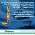 Shakespeare PL-258-CP-G Marine Center Pin Spice Connector, Gold