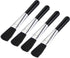 MECCANIXITY 4 Pack Computer Cleaning Brush Tools with Soft Bristle and 4.7 Inch Plastic Handle for Keyboard, Camera Lens