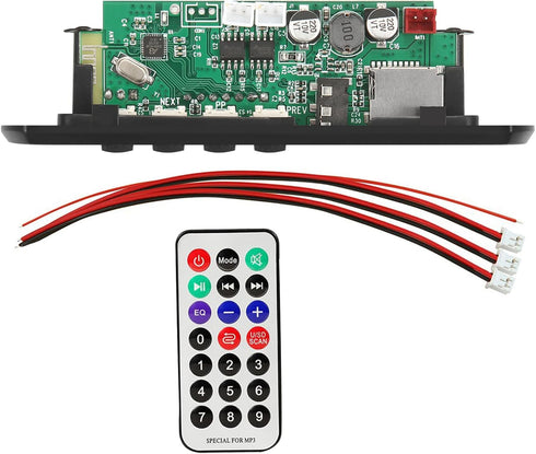 ZEZEFUFU 25W 12V Amplifier MP3 Player Decoder Board Bluetooth 5.0 50W Car FM