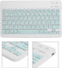 Hilitand 10 inch Bluetooth Keyboard, Ultra-Thin Ergonomics Scissor, 5 Million Click, Quiet Key, Metal Texture