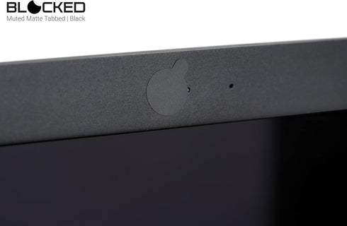 MyCamShield 57-Pack BLOCKED Webcam/Camera Vinyl Covers | Low-Tack Restickable Webcam Sticker | Multiple Sizes | Black