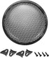 uxcell 6.5" Speaker Waffle Grill Metal Mesh Subwoofer Guard Protector Cover with Clips and Screws